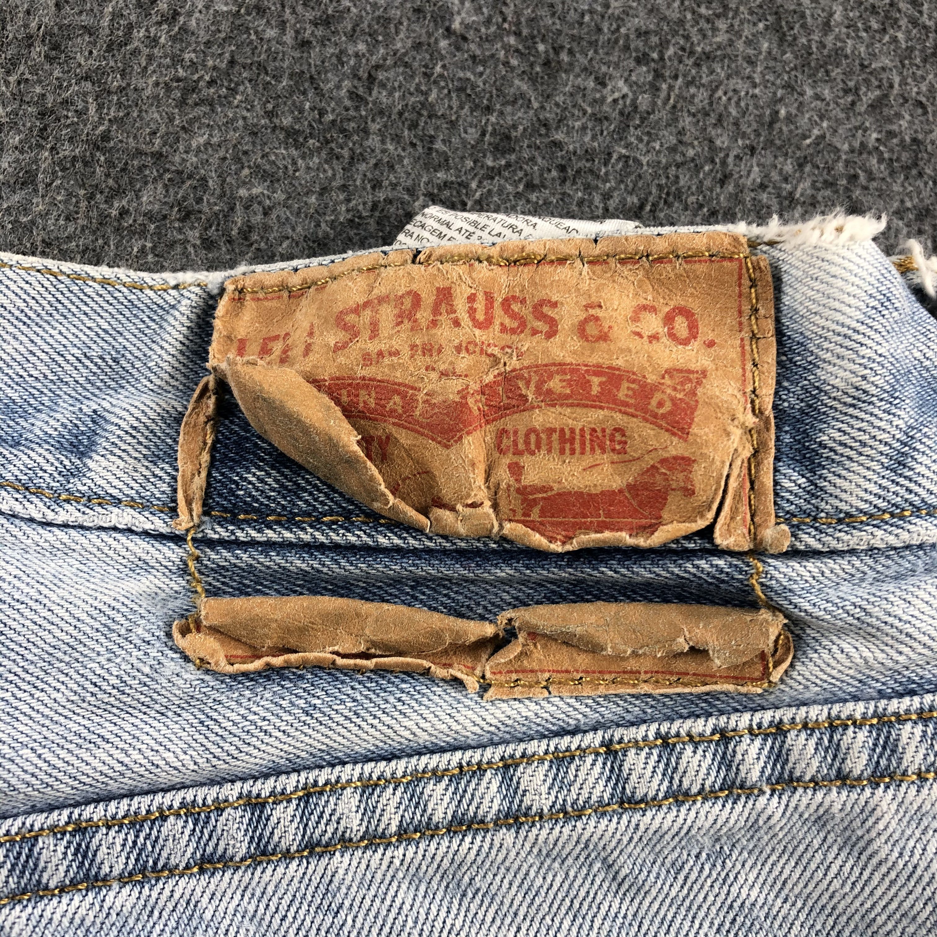 Levi's Vintage Light Wash Levis 550 Jeans-J2448 Size US 36 / EU 52 - 5 Thumbnail