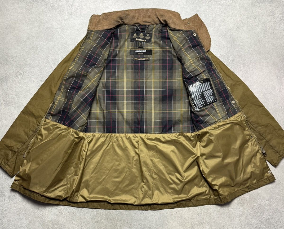 Barbour Barbour Defence Lightweight Wax Cotton Quilted Jacket Size M / US 6-8 / IT 42-44 - 11 Thumbnail