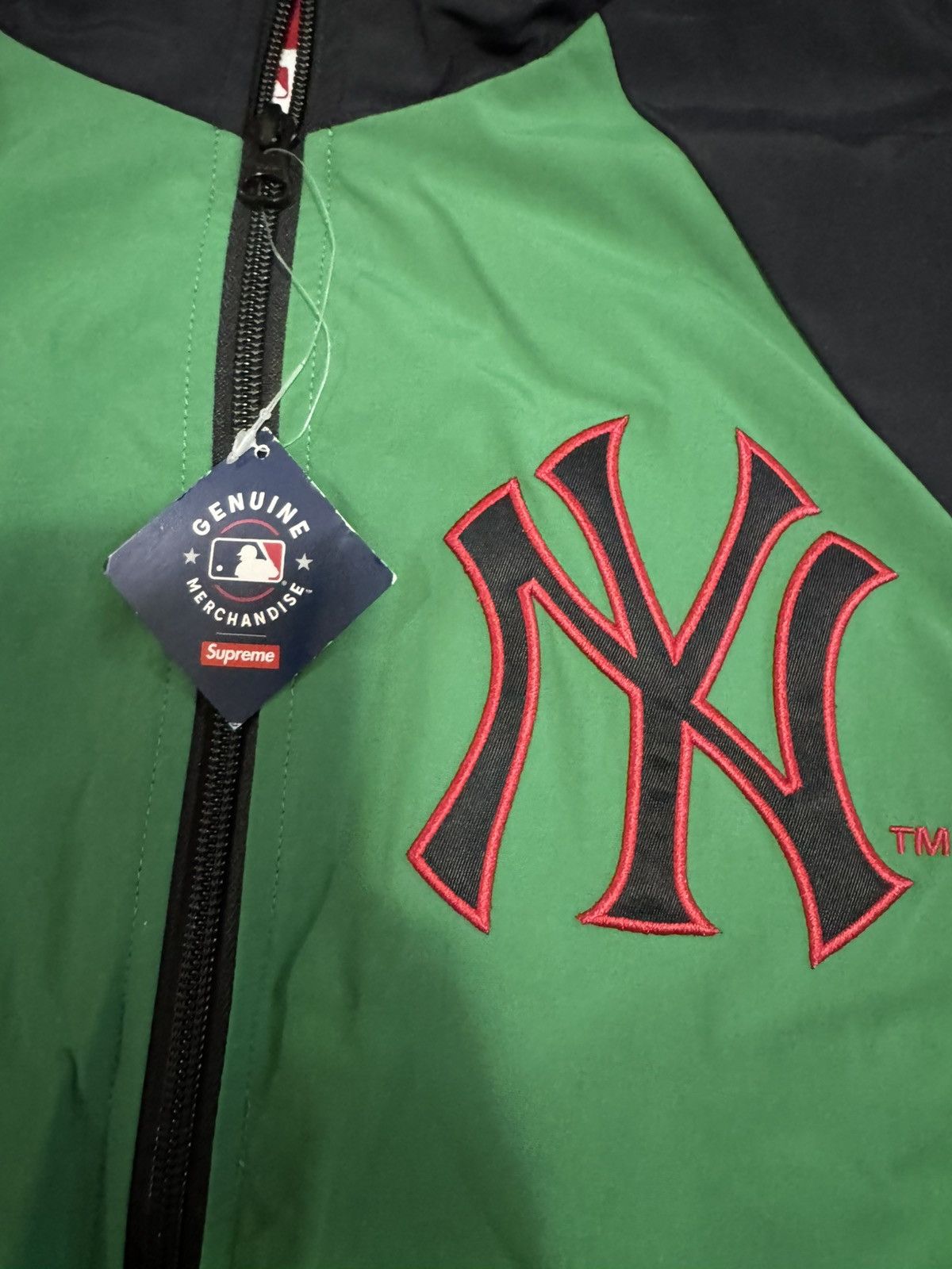 MLB × Supreme Supreme x New York Yankees Track Jacket Size US M / EU 48-50 / 2 - 2 Thumbnail
