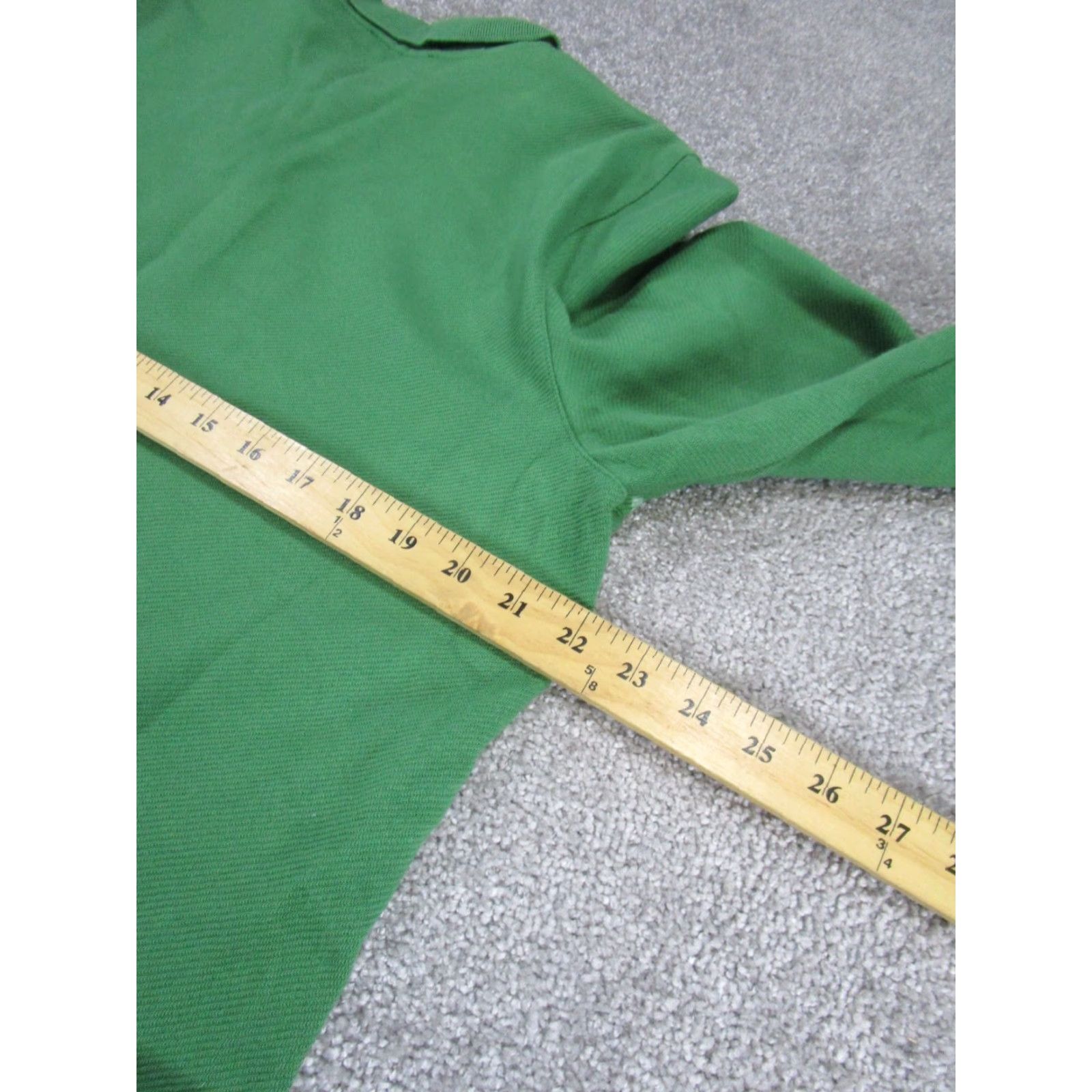 Ted Baker Ted Baker Polo Shirt Mens 4 Green Cotton Long Sleeve Casual Size US S / EU 44-46 / 1 - 6 Thumbnail