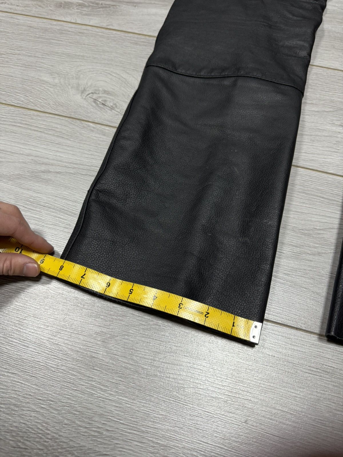 Vintage Polo racing vintage leather pants straight 36 size Size US 36 / EU 52 - 10 Thumbnail