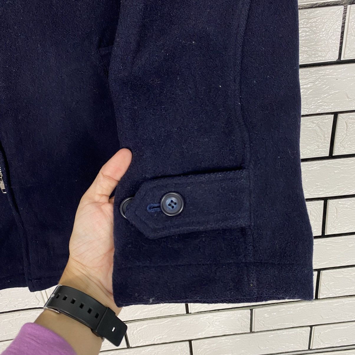 Issey Miyake 📌Vintage Wool Chore Jacket Zipper Blanket Massimo Supply Size US M / EU 48-50 / 2 - 16 Thumbnail
