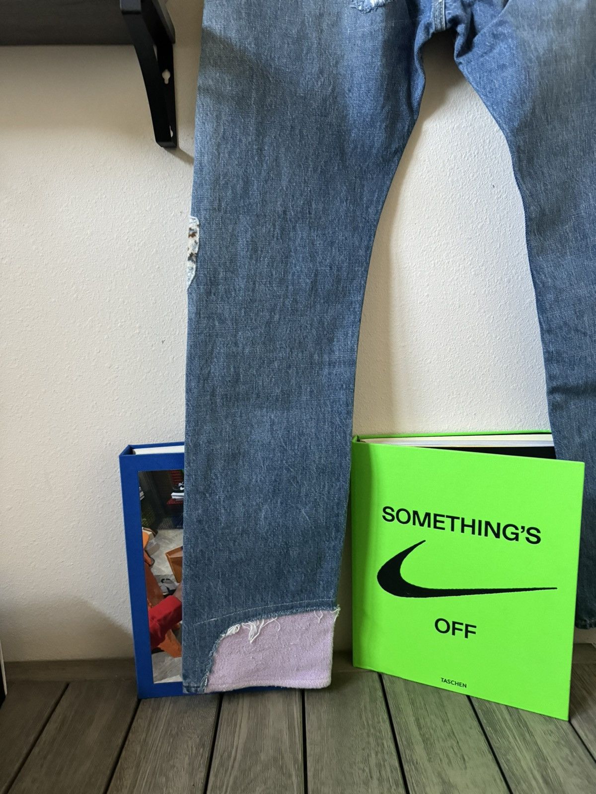 Kapital Kapital Patchwork OKABILLY Jeans GRAIL Size US 32 / EU 48 - 7 Thumbnail