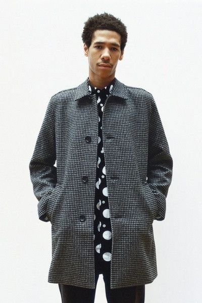 Supreme Supreme x Loro Piana AW13 Checkered Trench Coat | Grailed