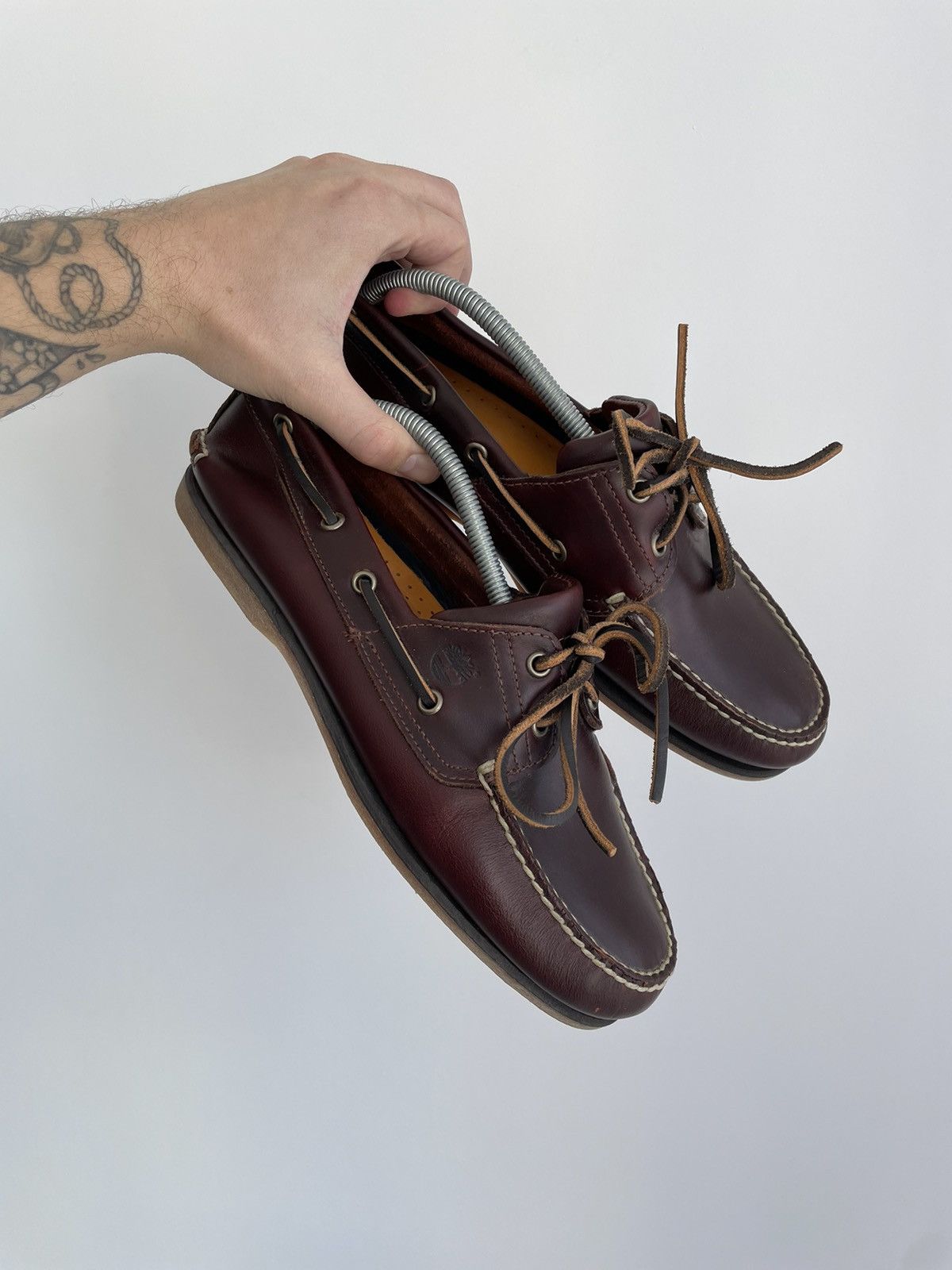Leather Timberland Classic Boat Leather Shoes Size US 10.5 / EU 43-44 - 1 Thumbnail