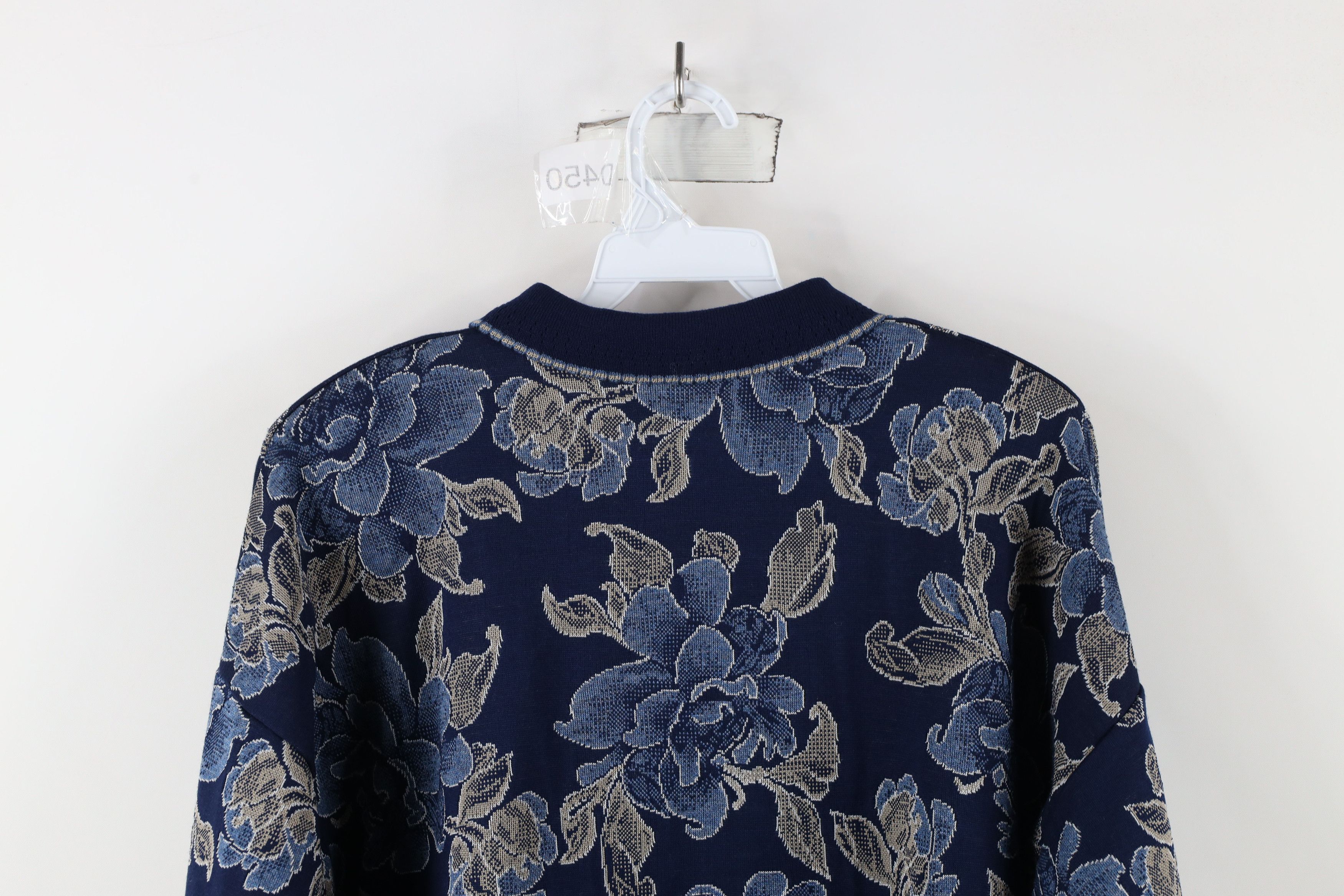 Vintage Vintage 90s Streetwear Knit Collared Pullover Sweater USA Size M / US 6-8 / IT 42-44 - 9 Thumbnail