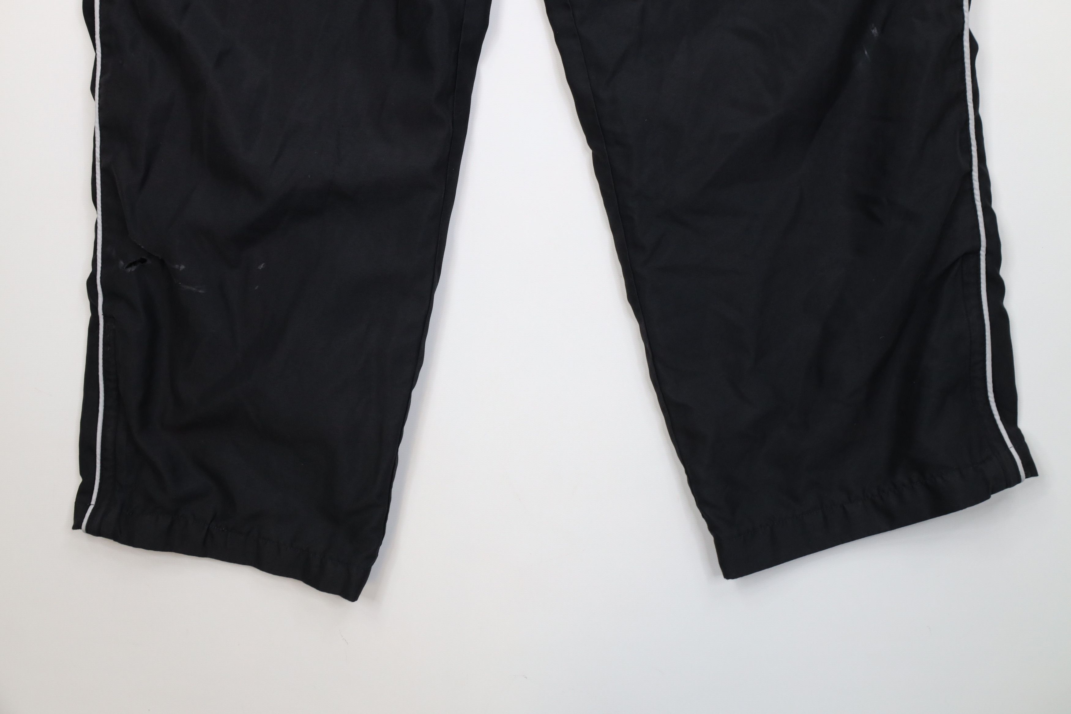 Champion Vintage 90s Champion Lined Wide Leg Microfiber Pants Size US 34 / EU 50 - 4 Thumbnail