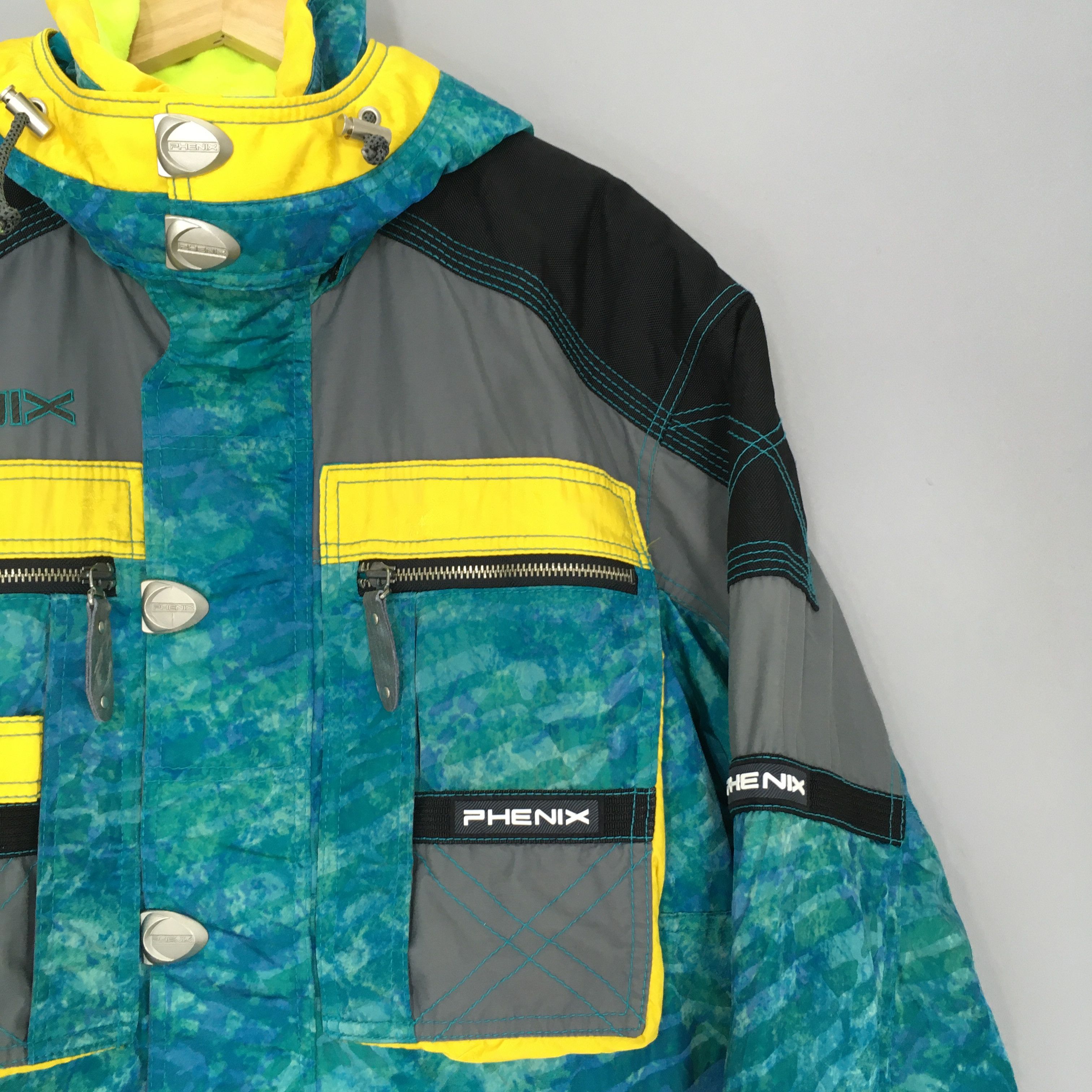 Phenix × Vintage Vintage 90s Phenix Japan Winter Skiing Bomber Jacket Large Size US L / EU 52-54 / 3 - 2 Thumbnail