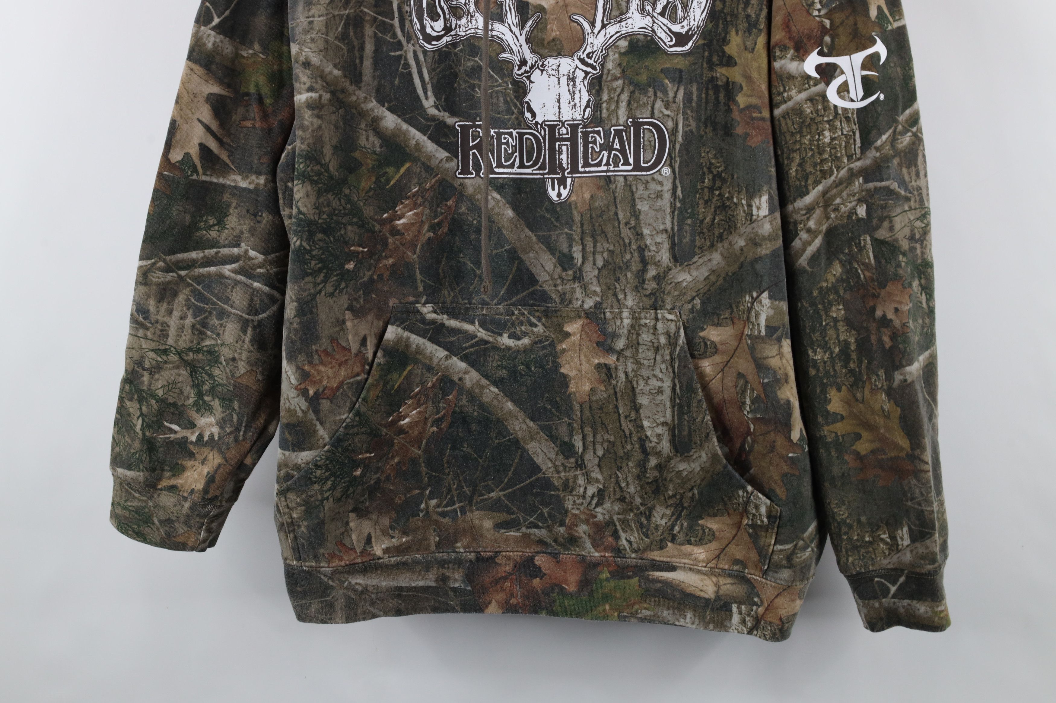Vintage Vintage Y2K Streetwear Skull Camouflage Hoodie Sweatshirt Size US XL / EU 56 / 4 - 3 Thumbnail