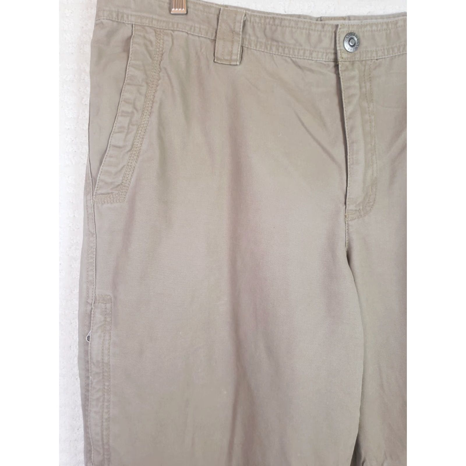 Hunter Columbia Pants Men 38x30 Tan Cargo Omni Shade Hiking Vented Beige Outdoors 90s Logo Sports Mens Size US 38 / EU 54 - 3 Thumbnail