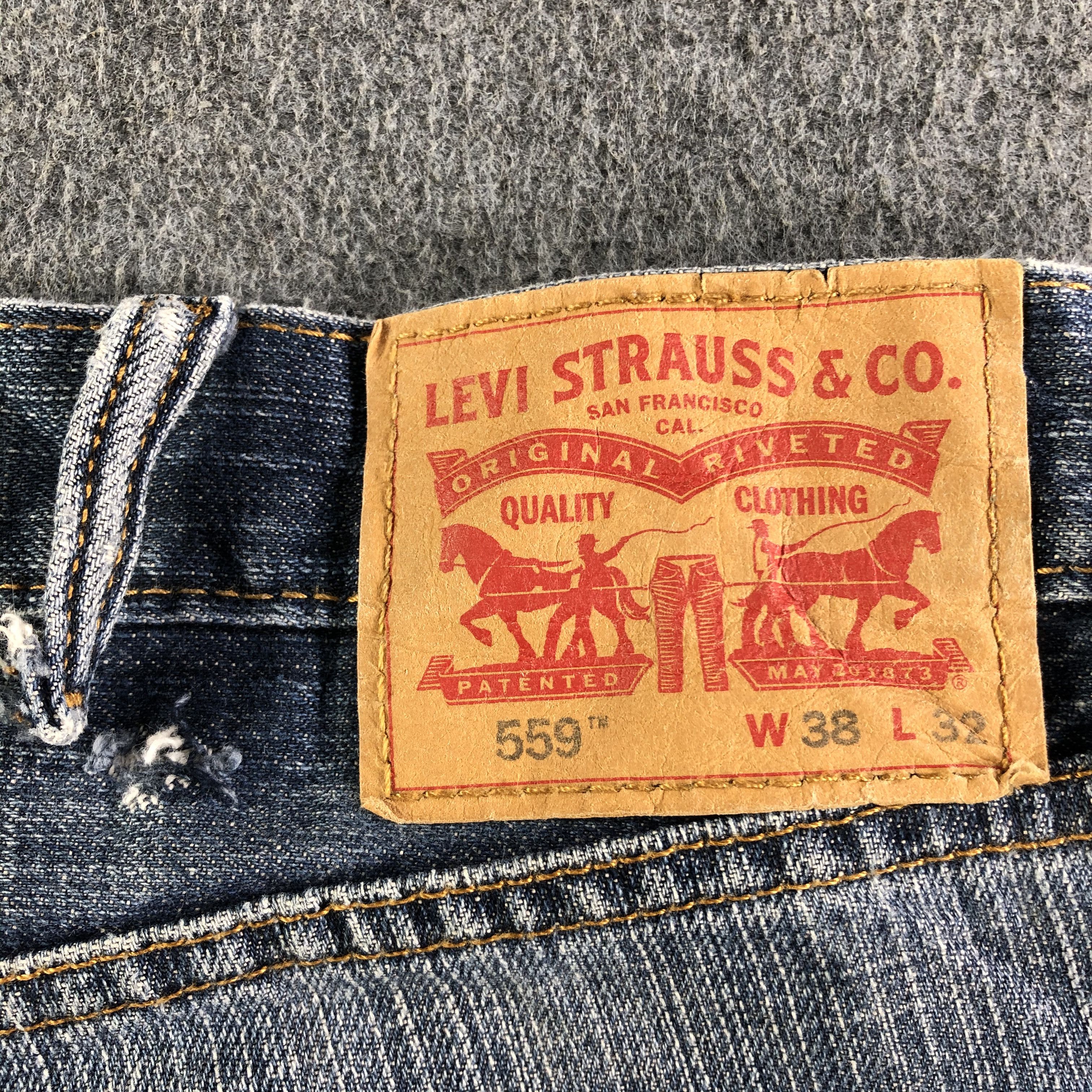 Levi's Vintage Levis 559 Jeans-J4363 Size US 40 / EU 56 - 5 Thumbnail