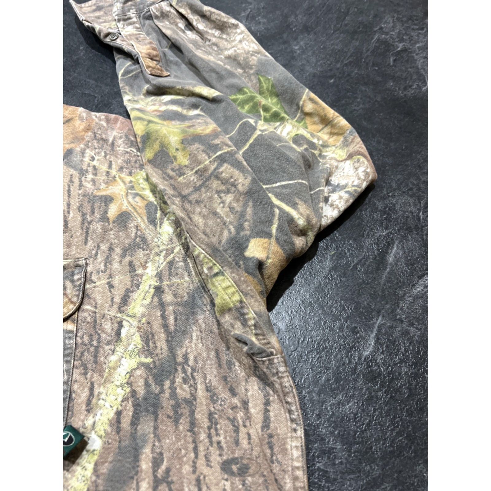 Vintage Mossy Oak Camo Button-Up Shirt Mens 2XL Brown Outdoor Hunting Size US XXL / EU 58 / 5 - 2 Thumbnail