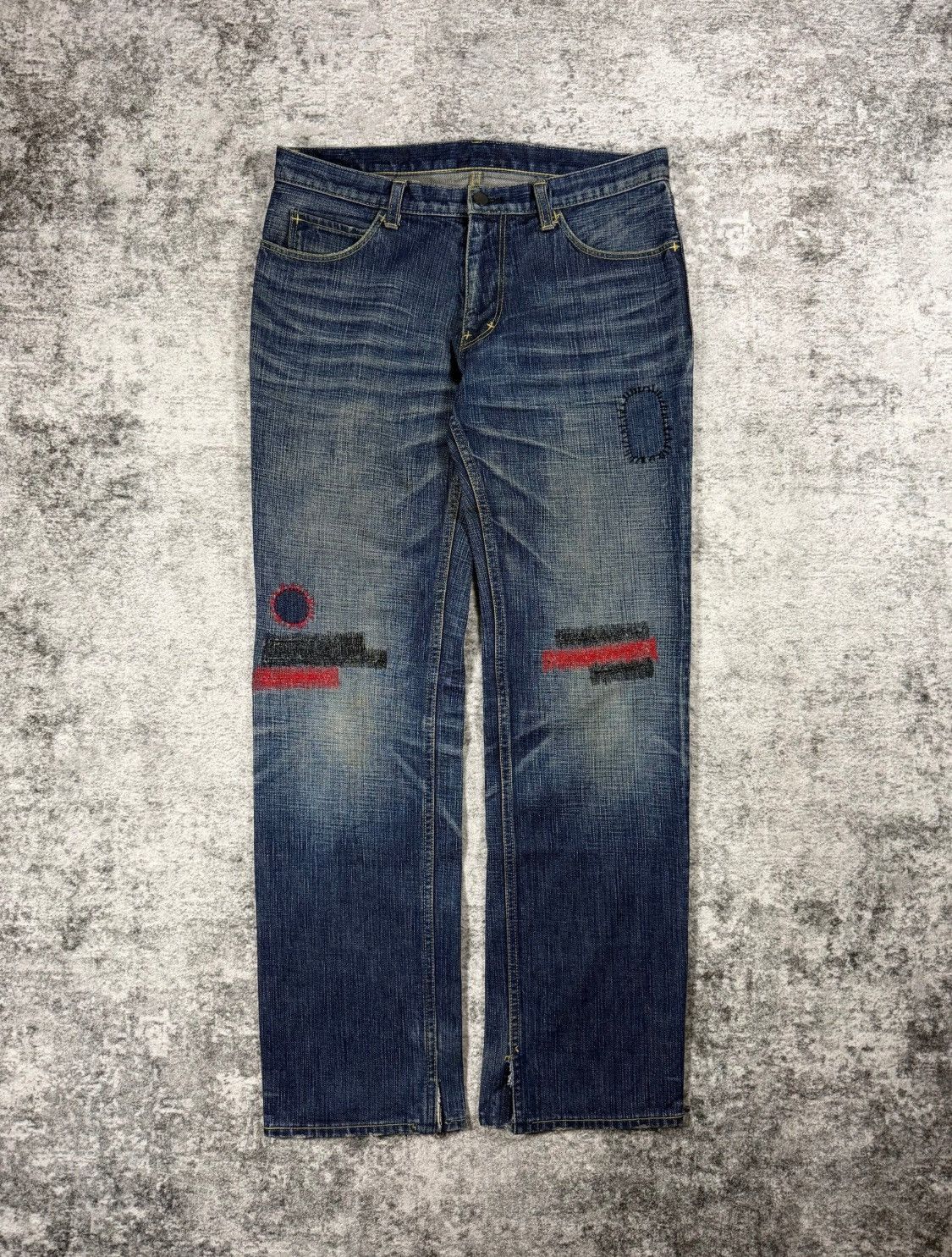 Number (N)ine NUMBER NINE SS05 NIGHTCRAWLER ARCHIVE PAIN DENIM