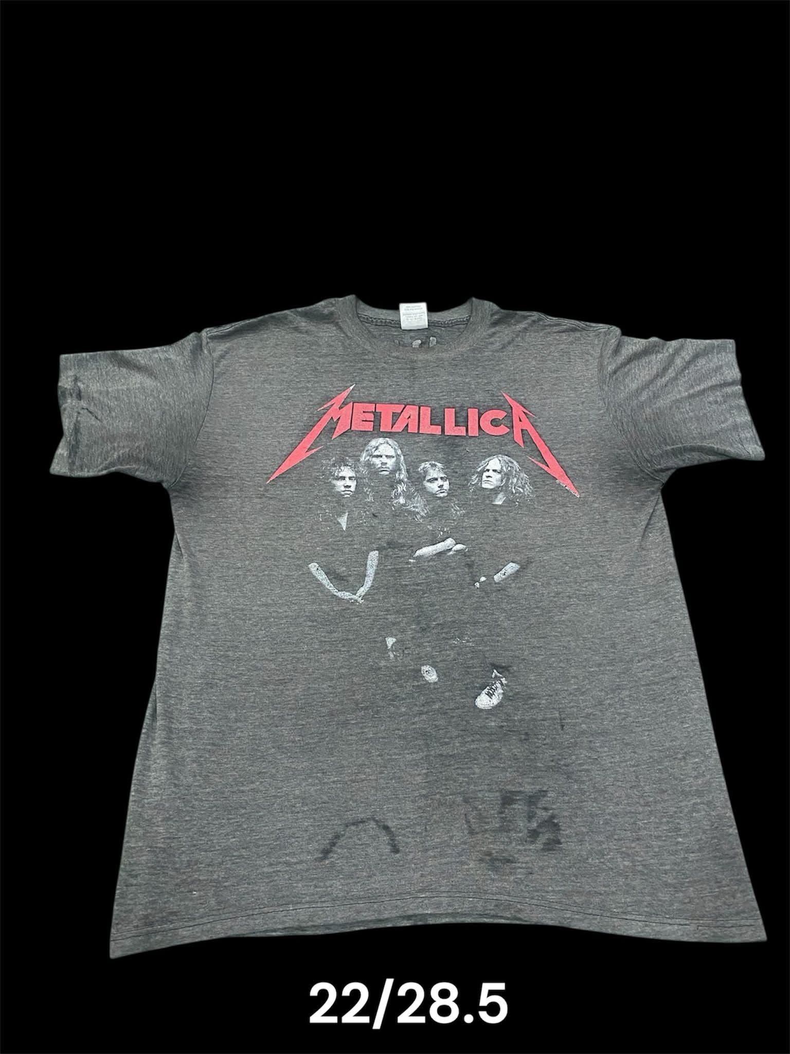 Band Tees vintage metallica Size US XL / EU 56 / 4 - 1 Thumbnail