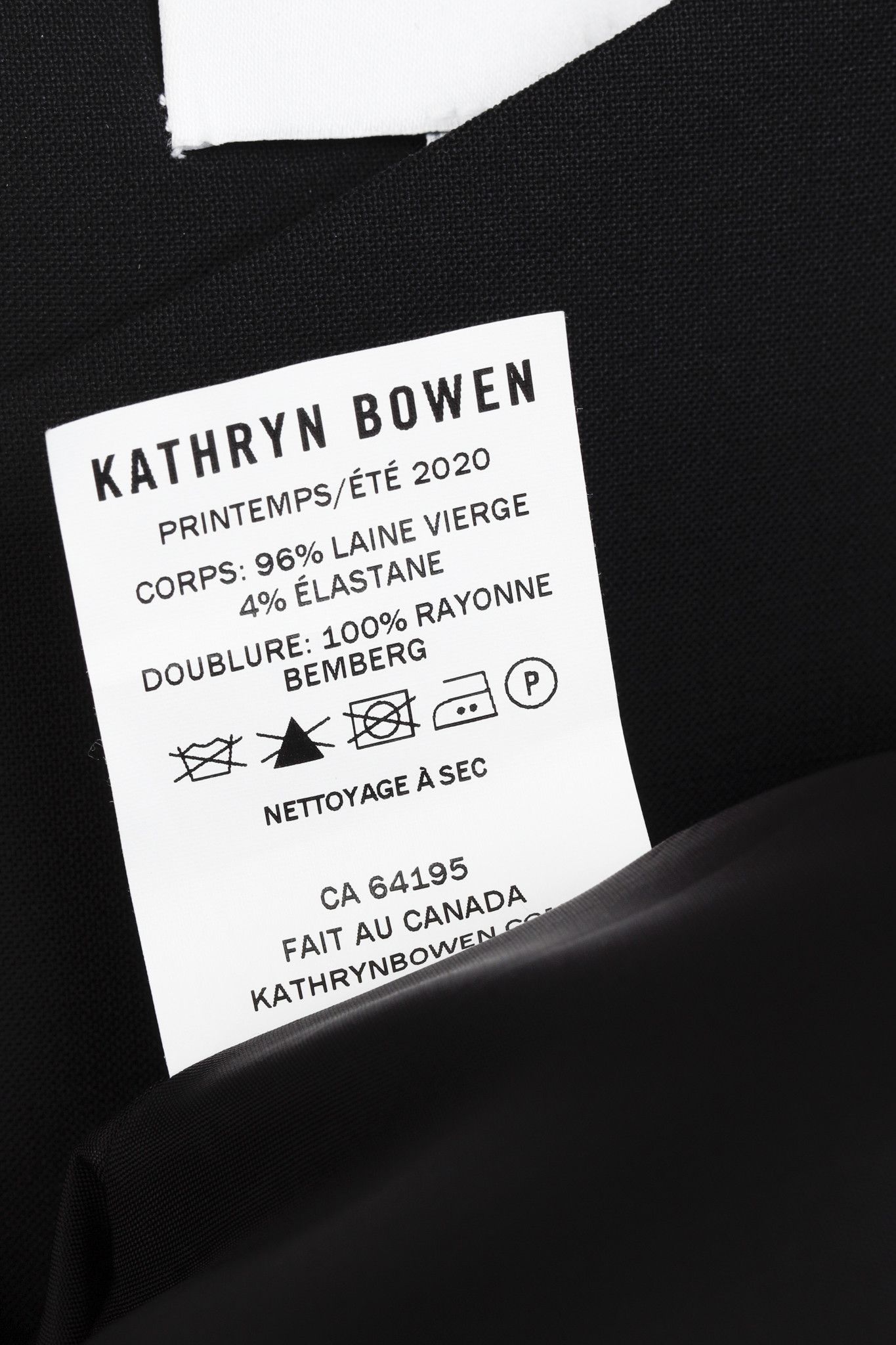 Other Katheryn Bowen SS 2020 Black Off Shoulder Blazer Size M / US 6-8 / IT 42-44 - 11 Thumbnail