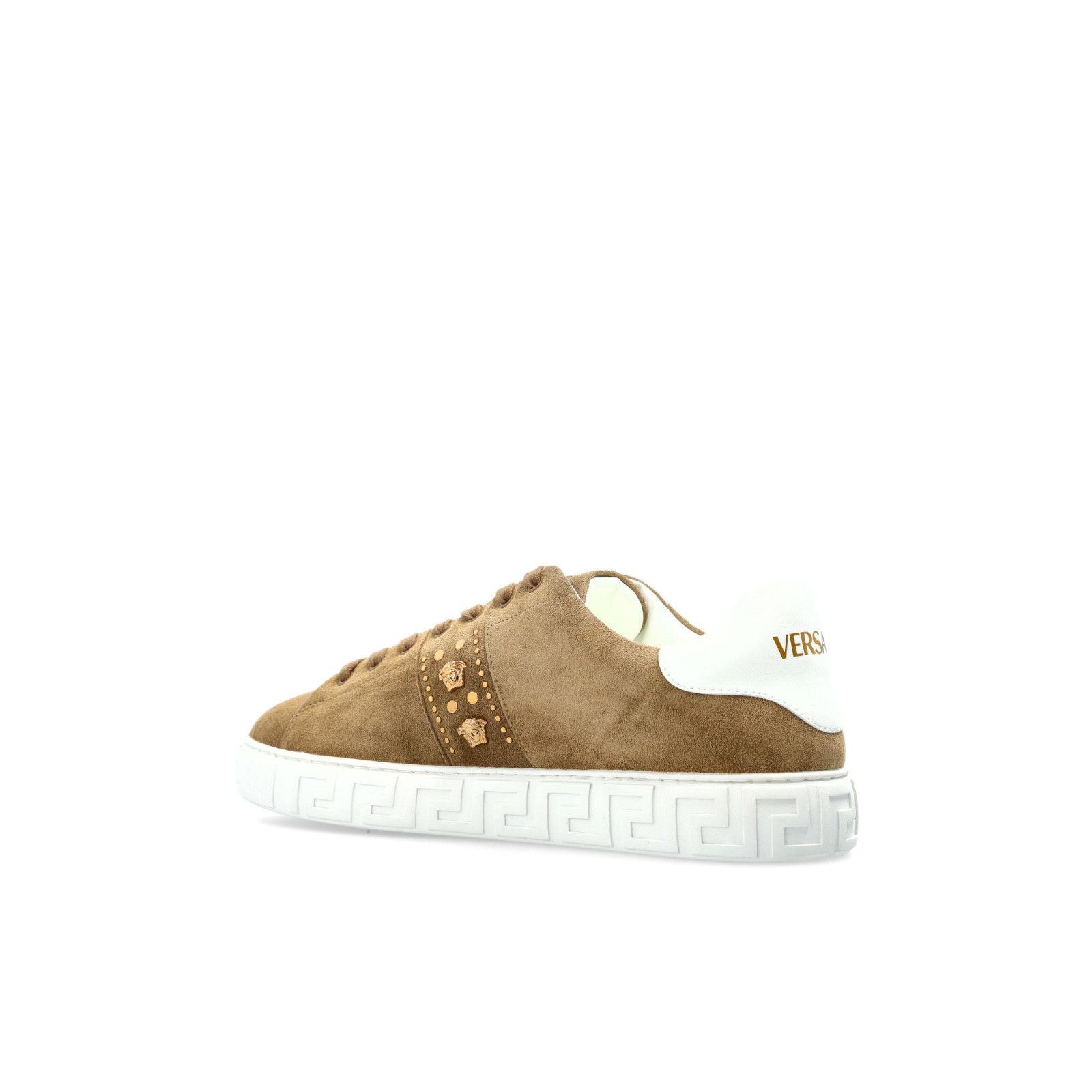 Versace VERSACE Brown Suede Sneakers New And Authentic (Men's size:U Size US 7.5 / EU 40-41 - 3 Thumbnail
