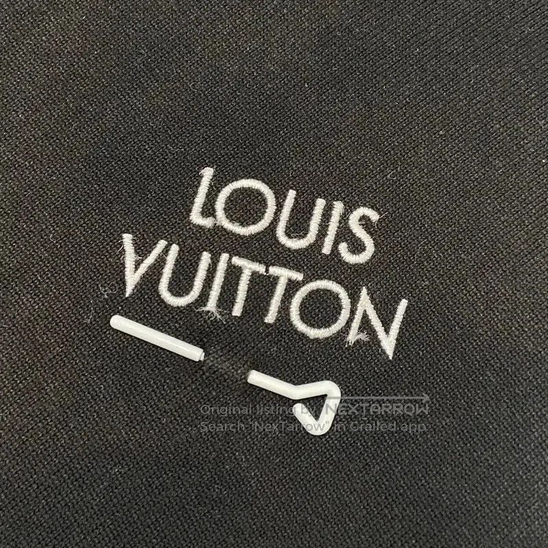 Louis Vuitton Louis Vuitton Black Cotton Women's Knit Top . Size XS / US 0-2 / IT 36-38 - 3 Thumbnail