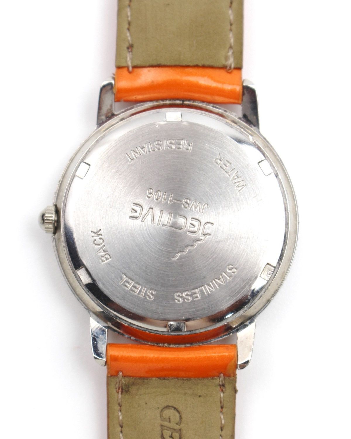 Hysteric Glamour 2000S LEO ZODIAC LION DIAL ORANGE STRAP WATCH ( JWS-1106 ) Size ONE SIZE - 4 Thumbnail