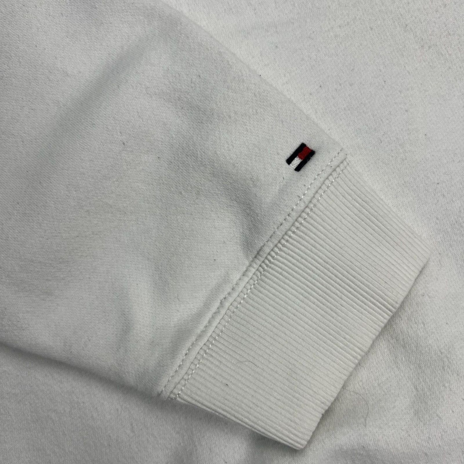 Tommy Hilfiger × Vintage Tommy Hilfiger Sweatshirt Tommy Flag Fleece Pullover Crew Size US XL / EU 56 / 4 - 4 Thumbnail