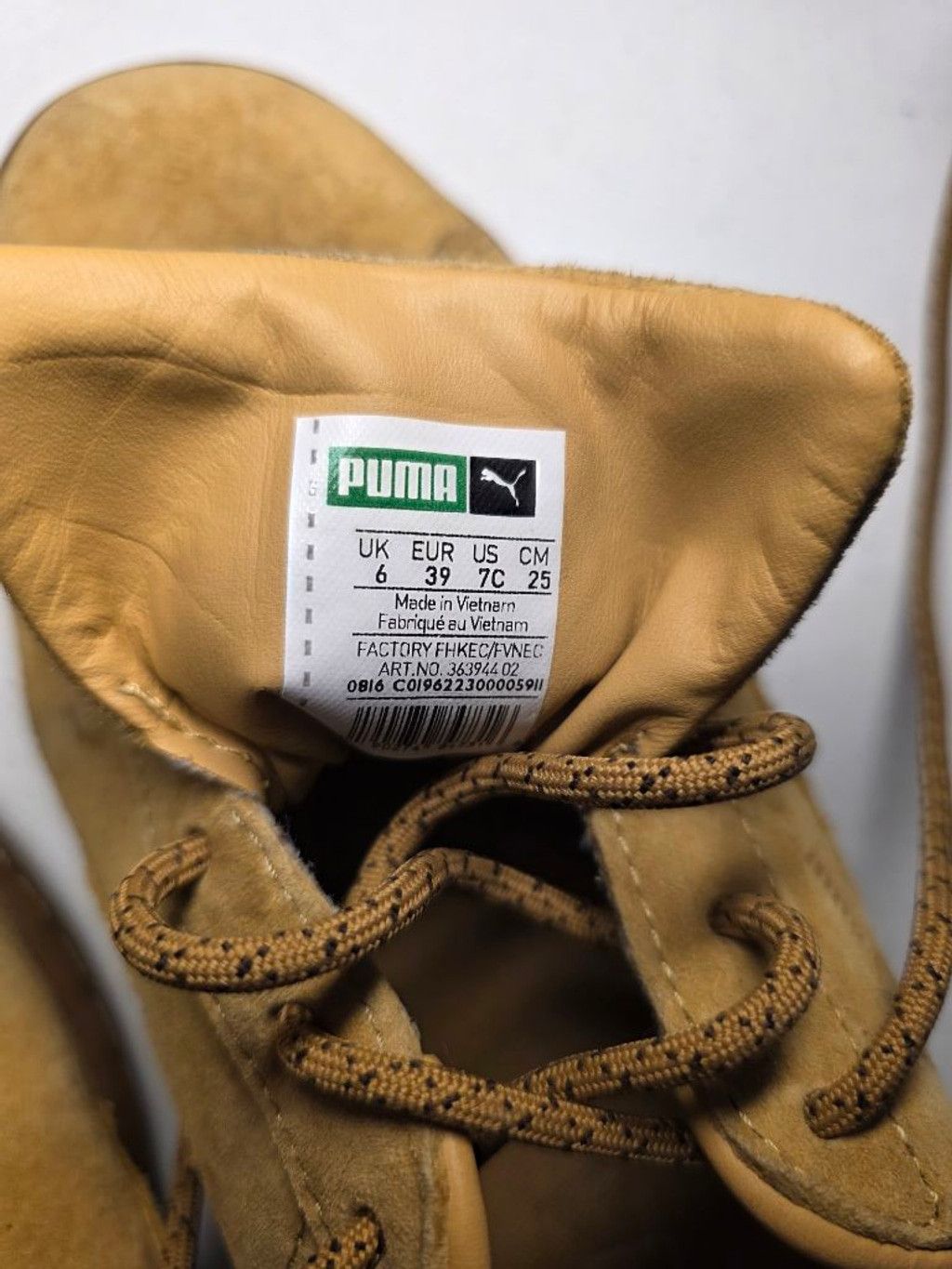 Puma Puma Basket Suede Sneakers Tan Gum Sole Women's US 7C Off Du Size US 7 / IT 37 - 5 Thumbnail