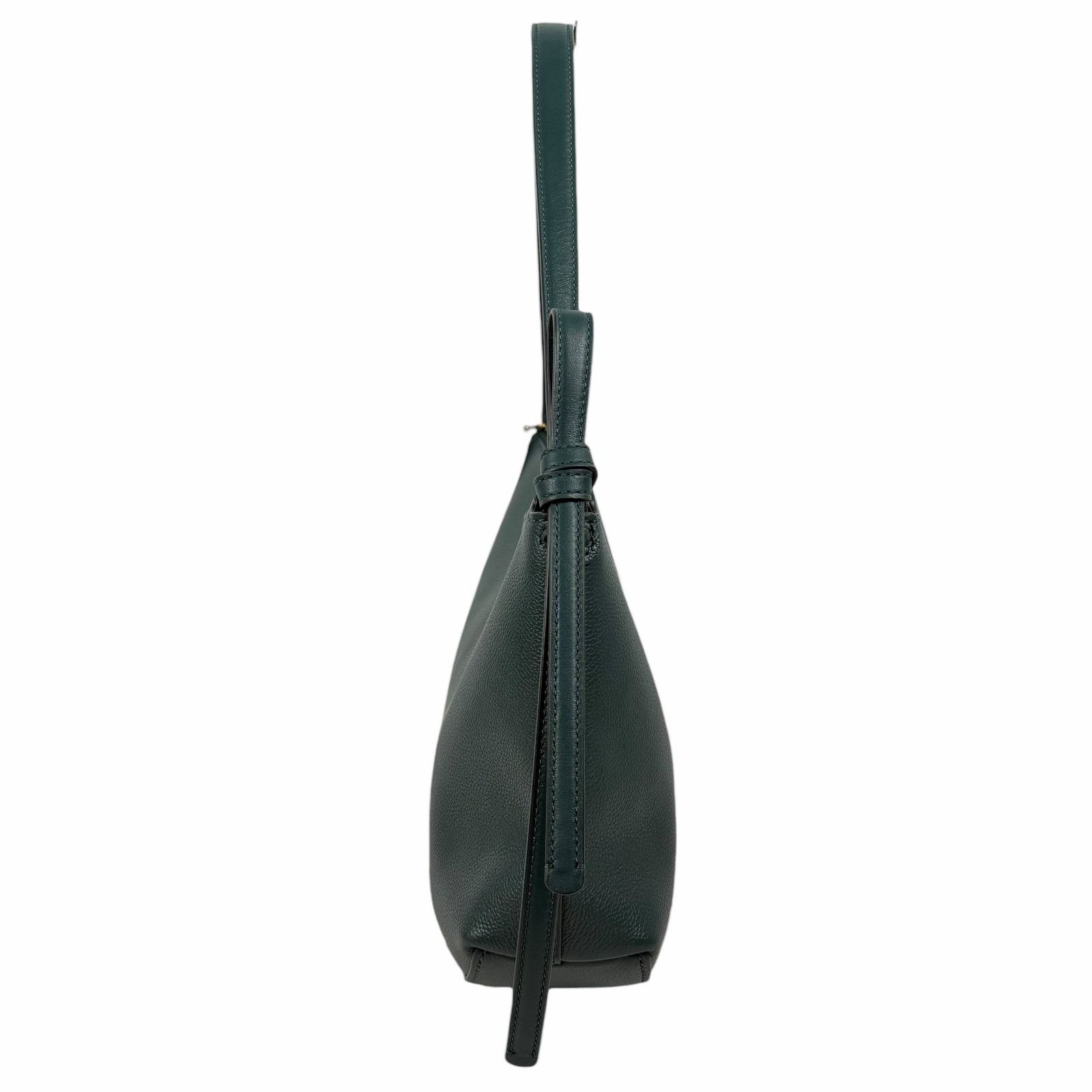 Kate Spade Kate Spade Loop Large Shoulder Bag Pebble Leather Green Size ONE SIZE - 6 Thumbnail