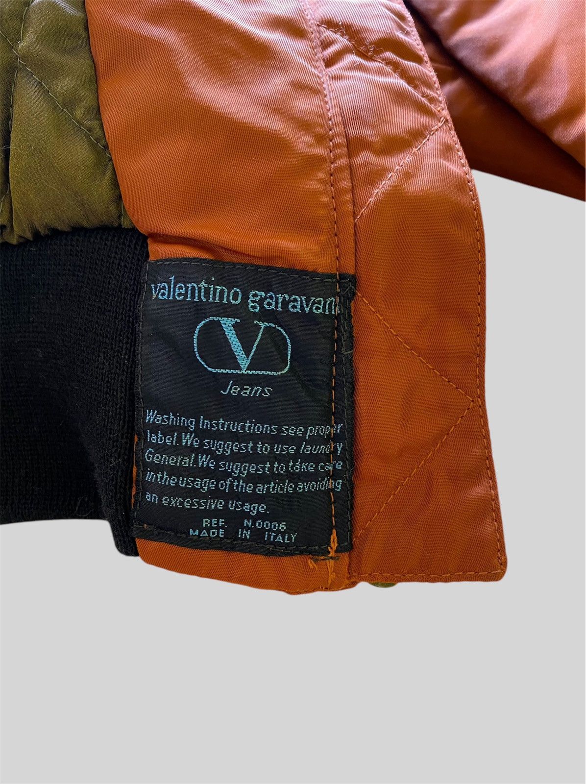 Valentino Vintage Valentino Garavani Bomber Jacket Size XXS / US 00 / IT 34 - 4 Thumbnail