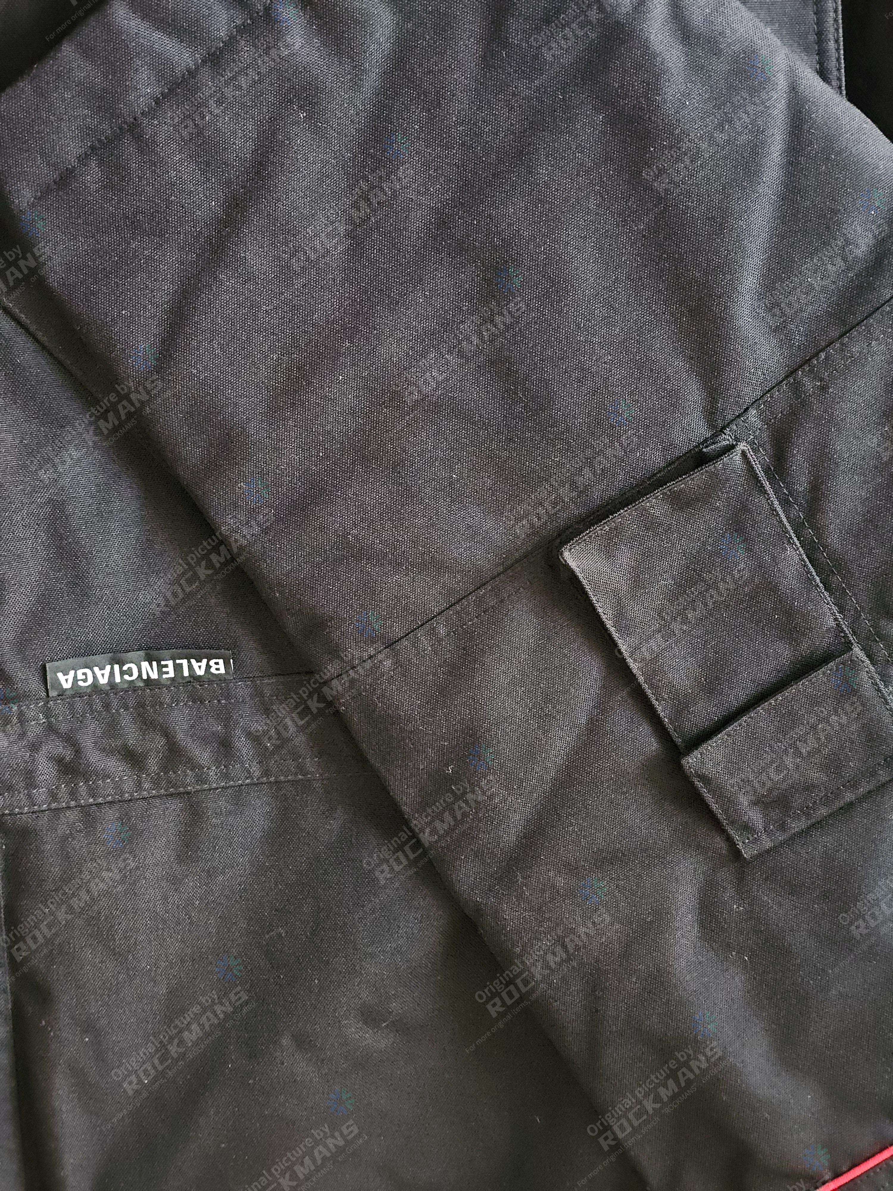 Balenciaga Balenciaga Technical Parka Coat Black High Collar Size 46 Size US M / EU 48-50 / 2 - 6 Thumbnail