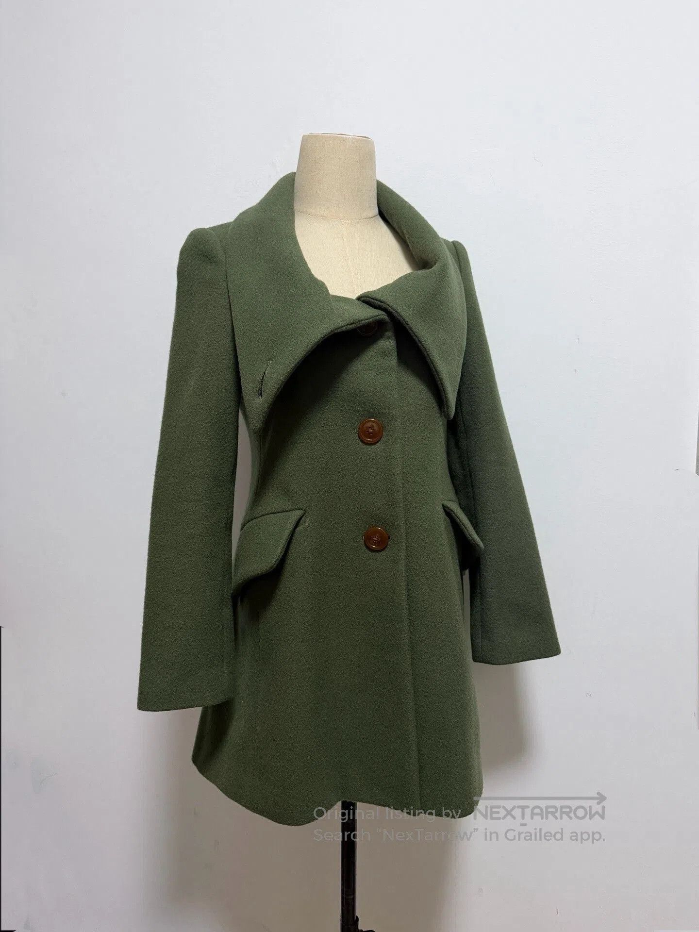 Vivienne Westwood Vivienne Westwood Matcha Wool Coat. Size M / US 6-8 / IT 42-44 - 2 Thumbnail