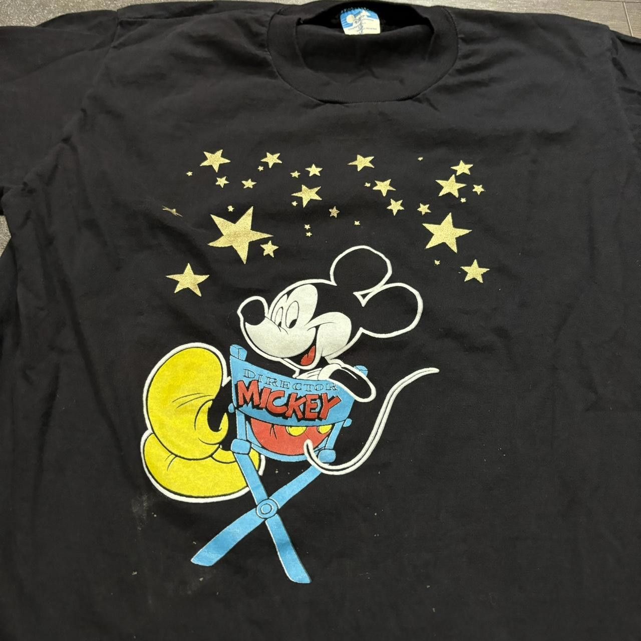 Disney Vintage Mickey Mouse directors chair t shirt 90s L Size US L / EU 52-54 / 3 - 2 Thumbnail