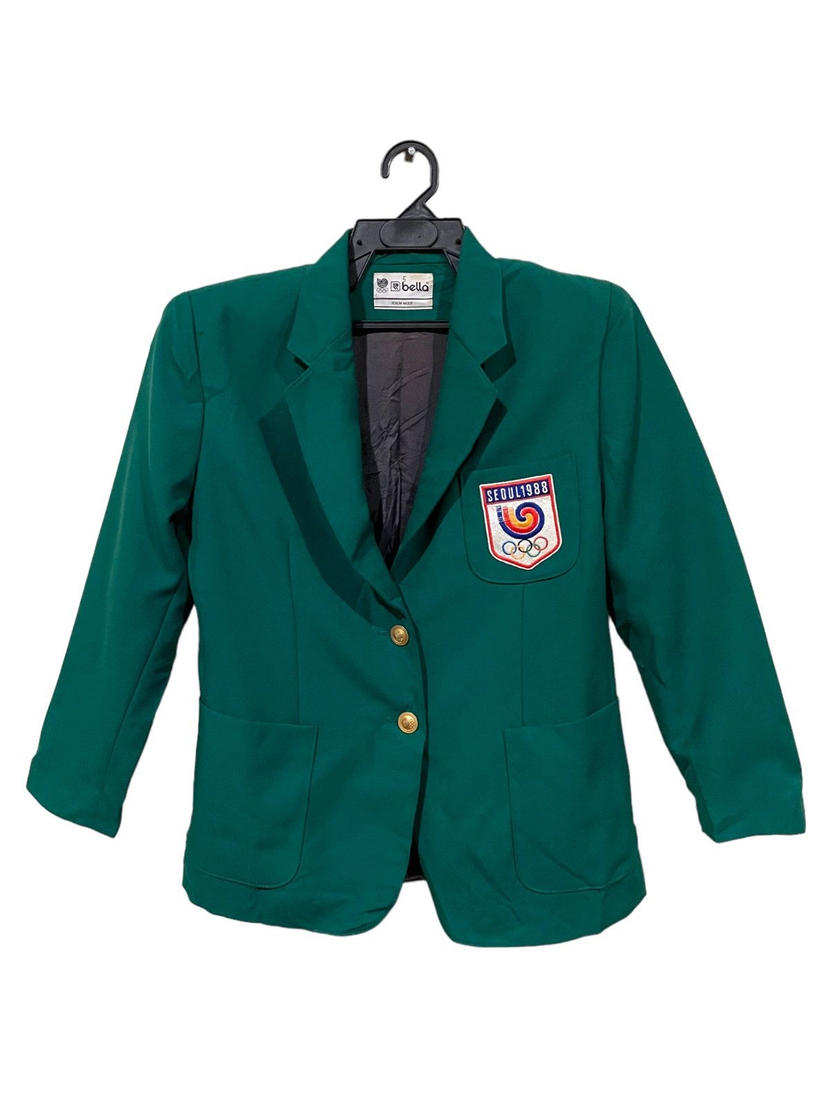Sports Specialties Seoul 1988 Olympic Official Rare True Vintage Blazer Jacket Size 38S - 1 Thumbnail