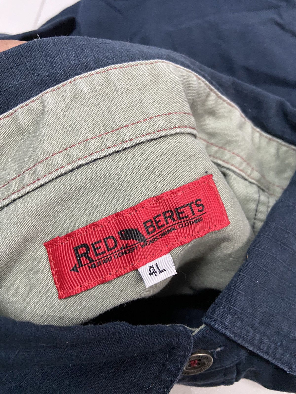 Other RED BERETS U.S AIR FORCE MILITARY WORK SHIRT Size US XXL / EU 58 / 5 - 9 Thumbnail