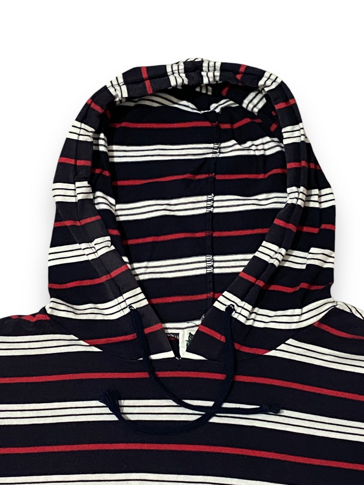 Japanese Brand × U.S. Polo Assn. U.S.POLO ASSOCIATION STRIPES HOODIE SHORT SLEEVES Size US M / EU 48-50 / 2 - 6 Thumbnail
