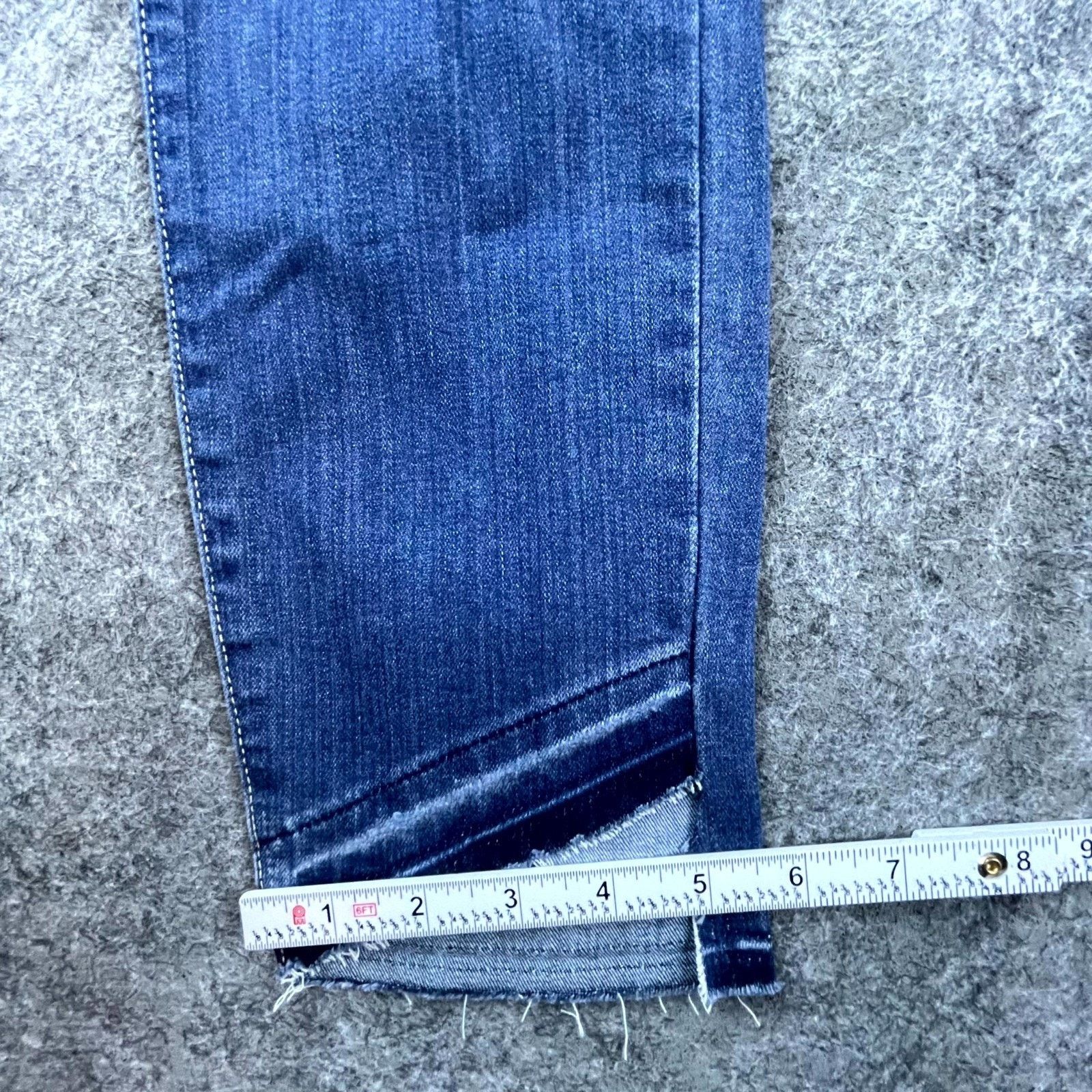 Paige Paige Jeans Womens 25 Blue Verdugo Crop Denim Stretch Size 25" / US 0 / IT 36 - 5 Thumbnail