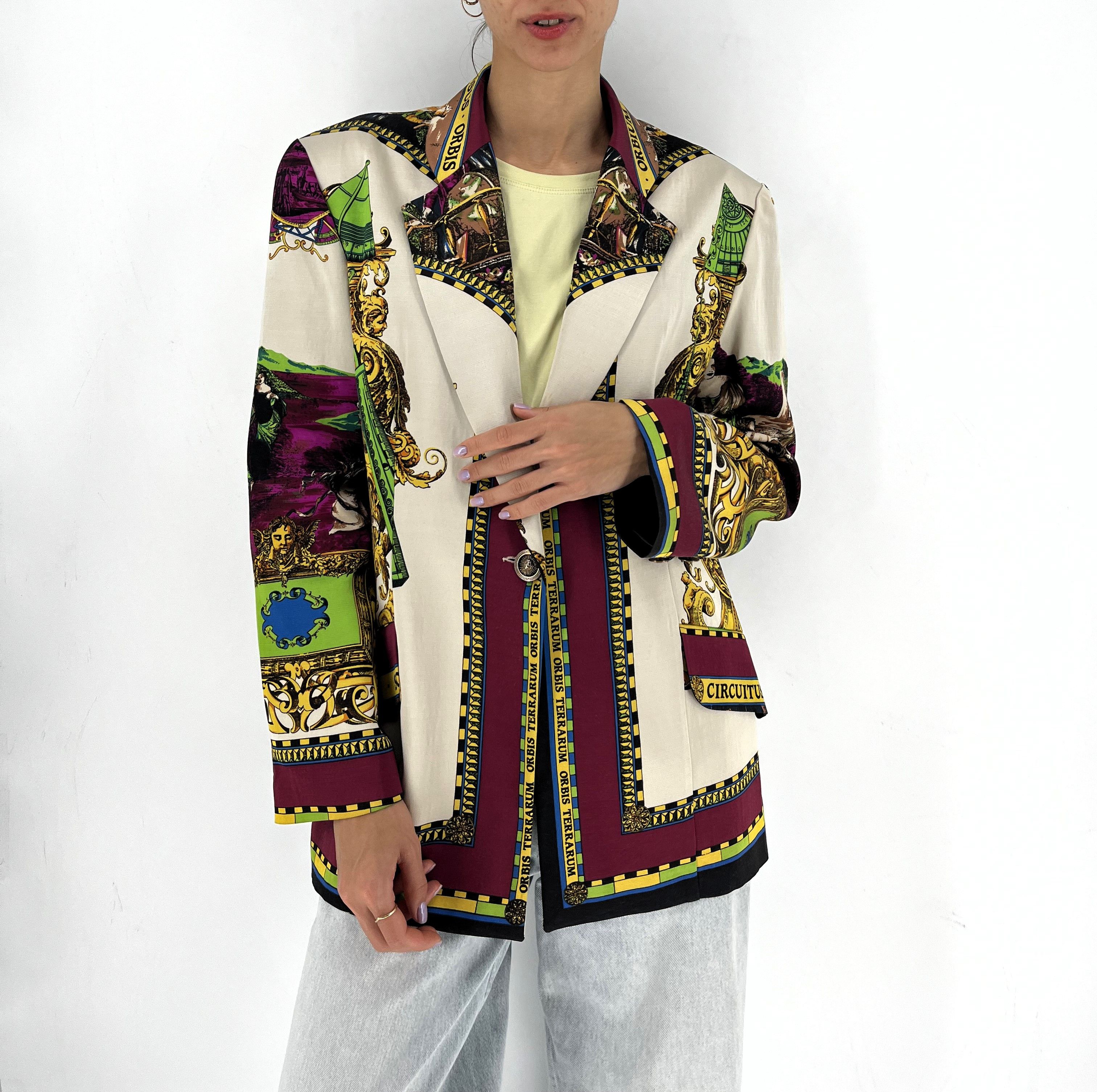 Japanese Brand Vintage Luxaru Jacket Marina Sitbon Kamosho Paris 42 Size M / US 6-8 / IT 42-44 - 1 Thumbnail