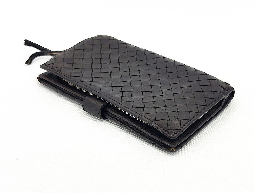 Bottega Veneta BOTTEGA VENETA button intrecciato bi-fold wallet A200 Size ONE SIZE - 11 Thumbnail