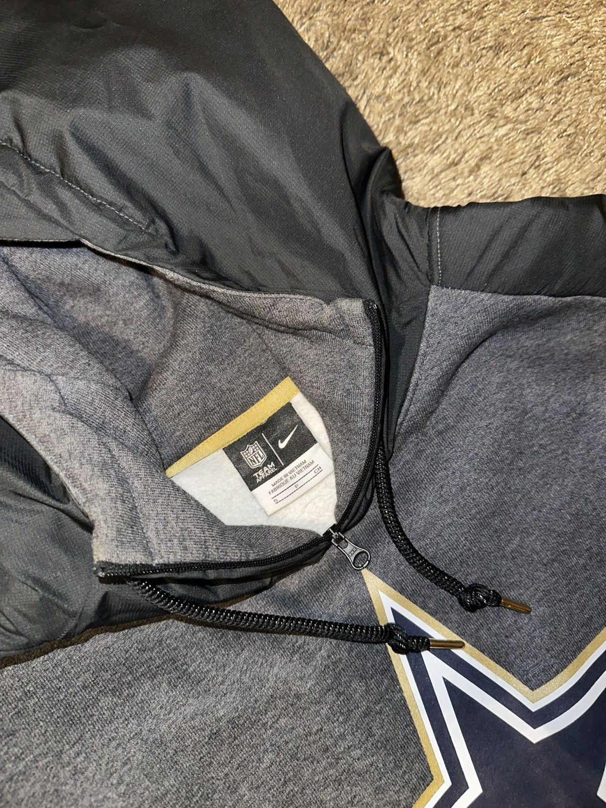 Nike DALLAS COWBOYS HOODIE Size US S / EU 44-46 / 1 - 3 Thumbnail