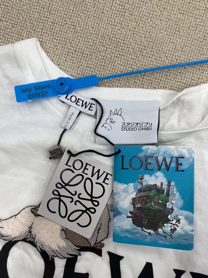Loewe LOEWE Printed round neck short sleeve T-shirt Size XS / US 0-2 / IT 36-38 - 5 Thumbnail