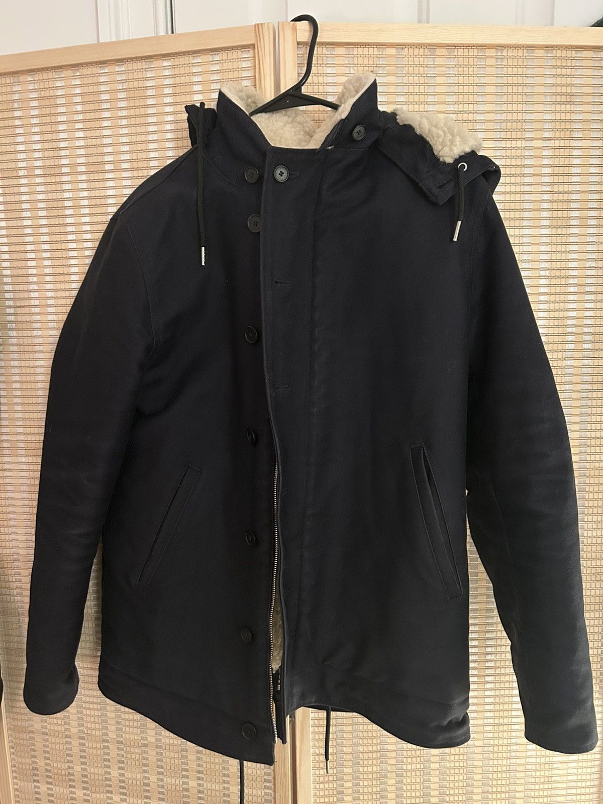 Sandro Sandro Sherpa Lined Deck Jacket Size US M / EU 48-50 / 2 - 3 Thumbnail