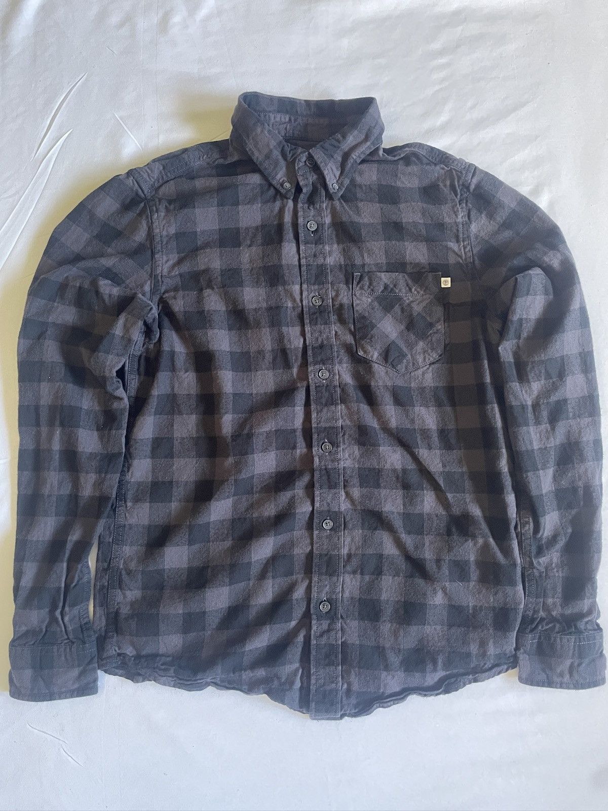 Timberland Men Small Timberland Plaid Long Sleeve Button-Up Shirt Size US S / EU 44-46 / 1 - 1 Thumbnail