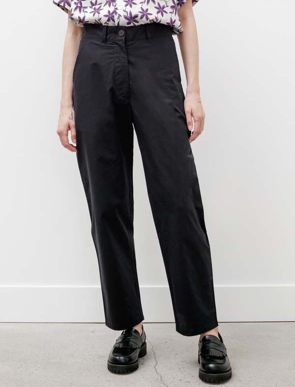 Studio Nicholson Studio Nicholson Meavy High Waisted Cotton Straight Pants Size 29" - 10 Thumbnail