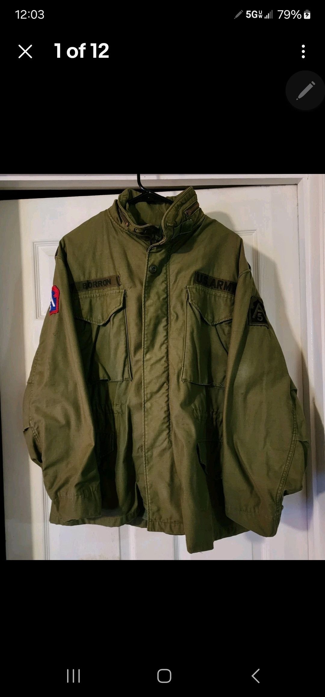 Other Vintage 1960s U.S. Army M65 Cold Weather Field Jacket Size US M / EU 48-50 / 2 - 1 Thumbnail