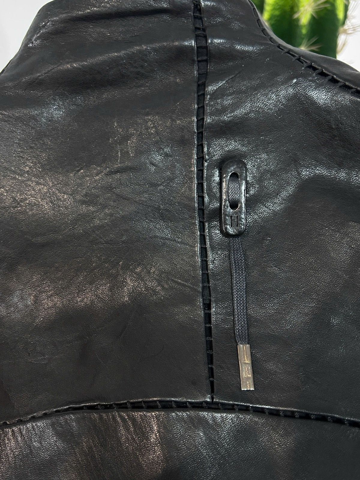 Boris Bidjan Saberi Boris Bidjan Saberi Leather Jacket Size US L / EU 52-54 / 3 - 3 Thumbnail