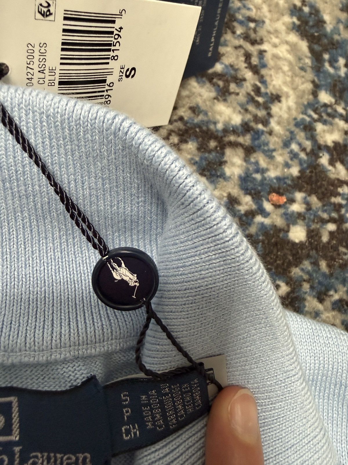Polo Ralph Lauren Polo ralph lauren light blue quarter zip Size US XS / EU 42 / 0 - 6 Thumbnail