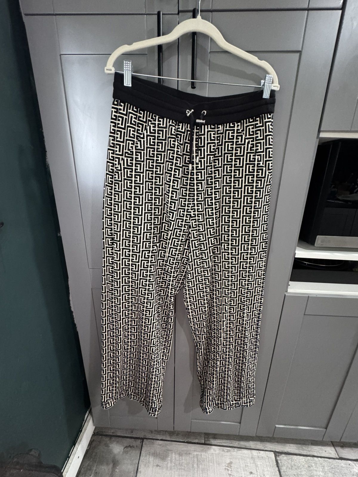Balmain Balmain monogram jacquard jogger Size US 34 / EU 50 - 7 Thumbnail