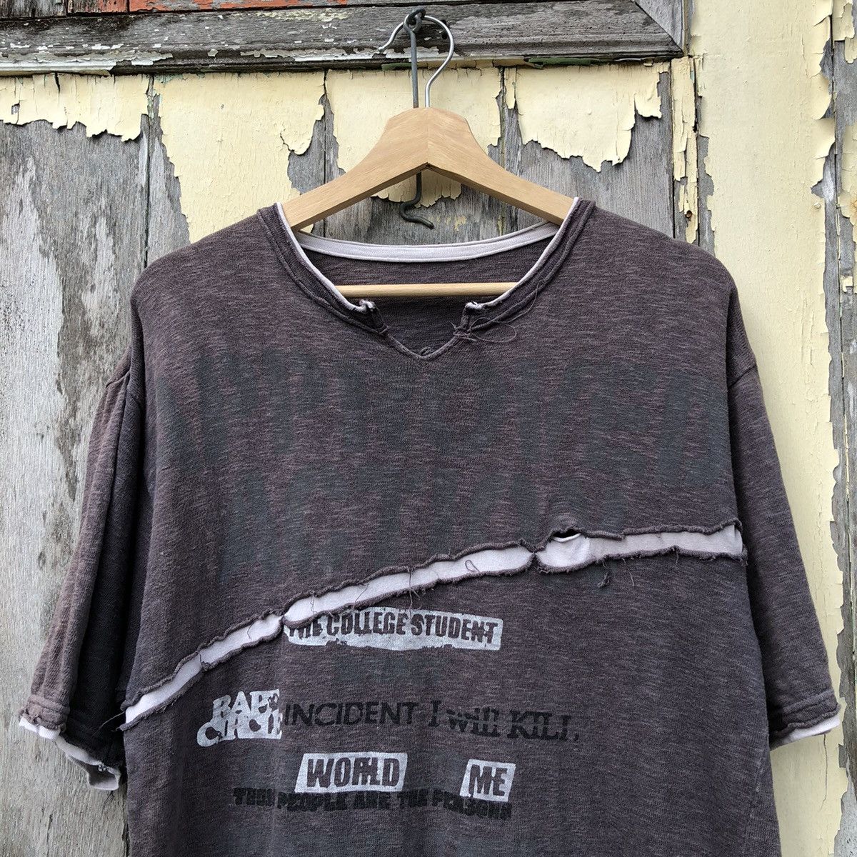 Vintage 🔥Rare🔥 UNLIMITED ISSUE BRAND Punk Style Tshirt Size US L / EU 52-54 / 3 - 3 Thumbnail