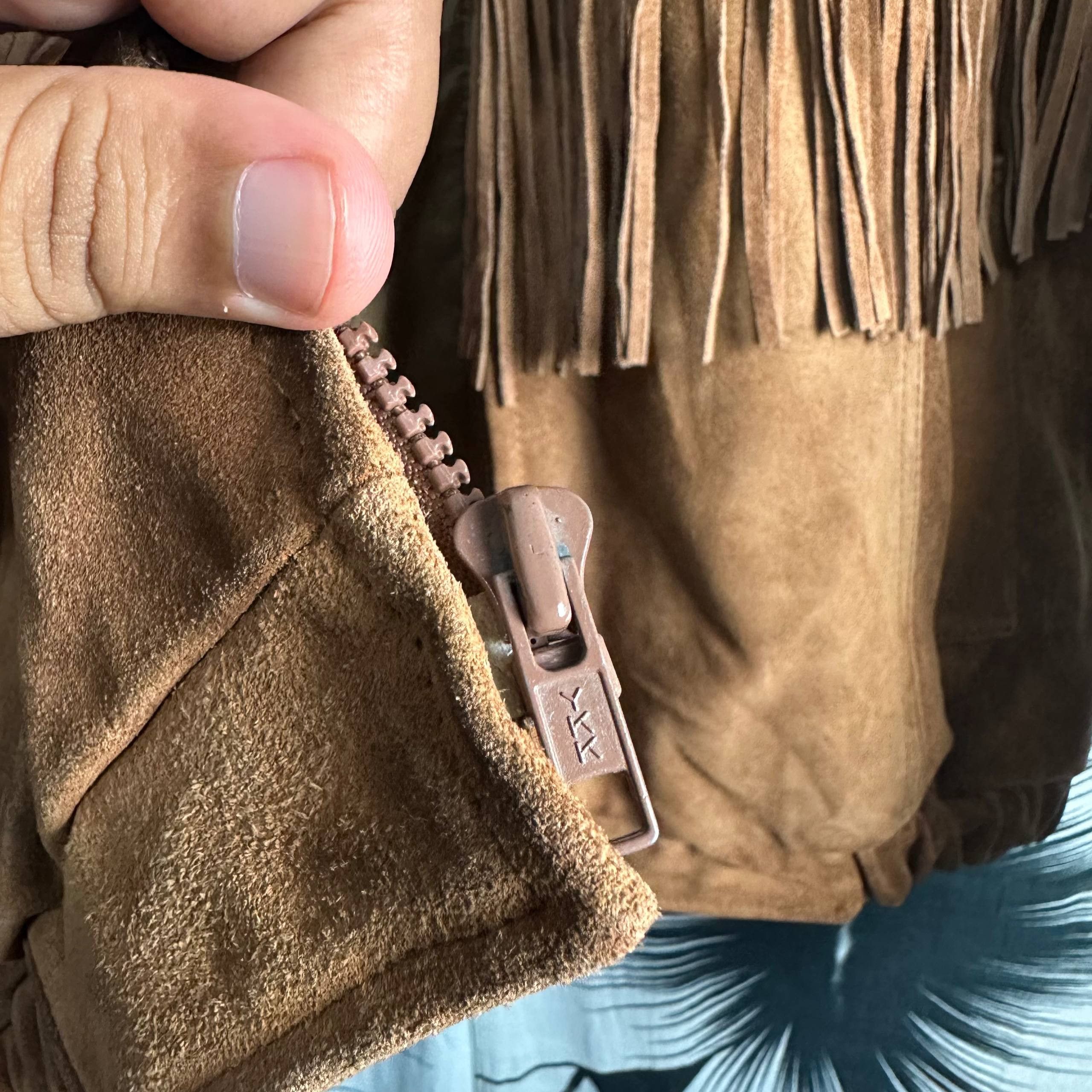Vintage *RARE* Vintage Pioneer Wear Cowhide Leather Jacket Size US XL / EU 56 / 4 - 10 Thumbnail