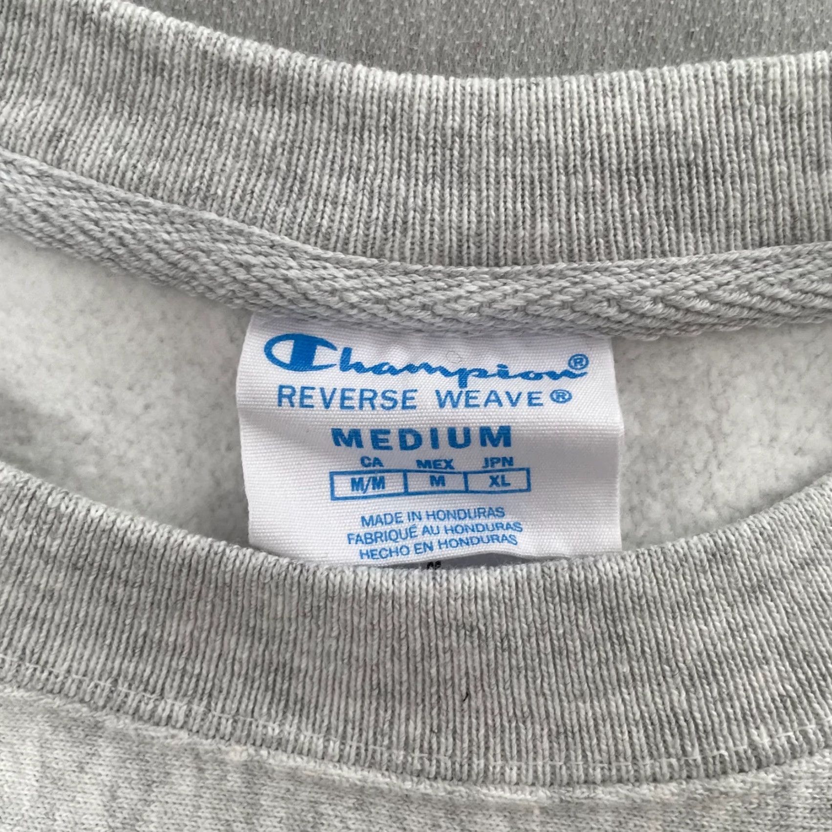 Champion VINTAGE Champion Reverse Weave Sweatshirt Adult Medium Gray Crew Neck Long Sleeve Pullover Logo College University Thundering Herd Marshall Mens Y2K Size US M / EU 48-50 / 2 - 5 Thumbnail