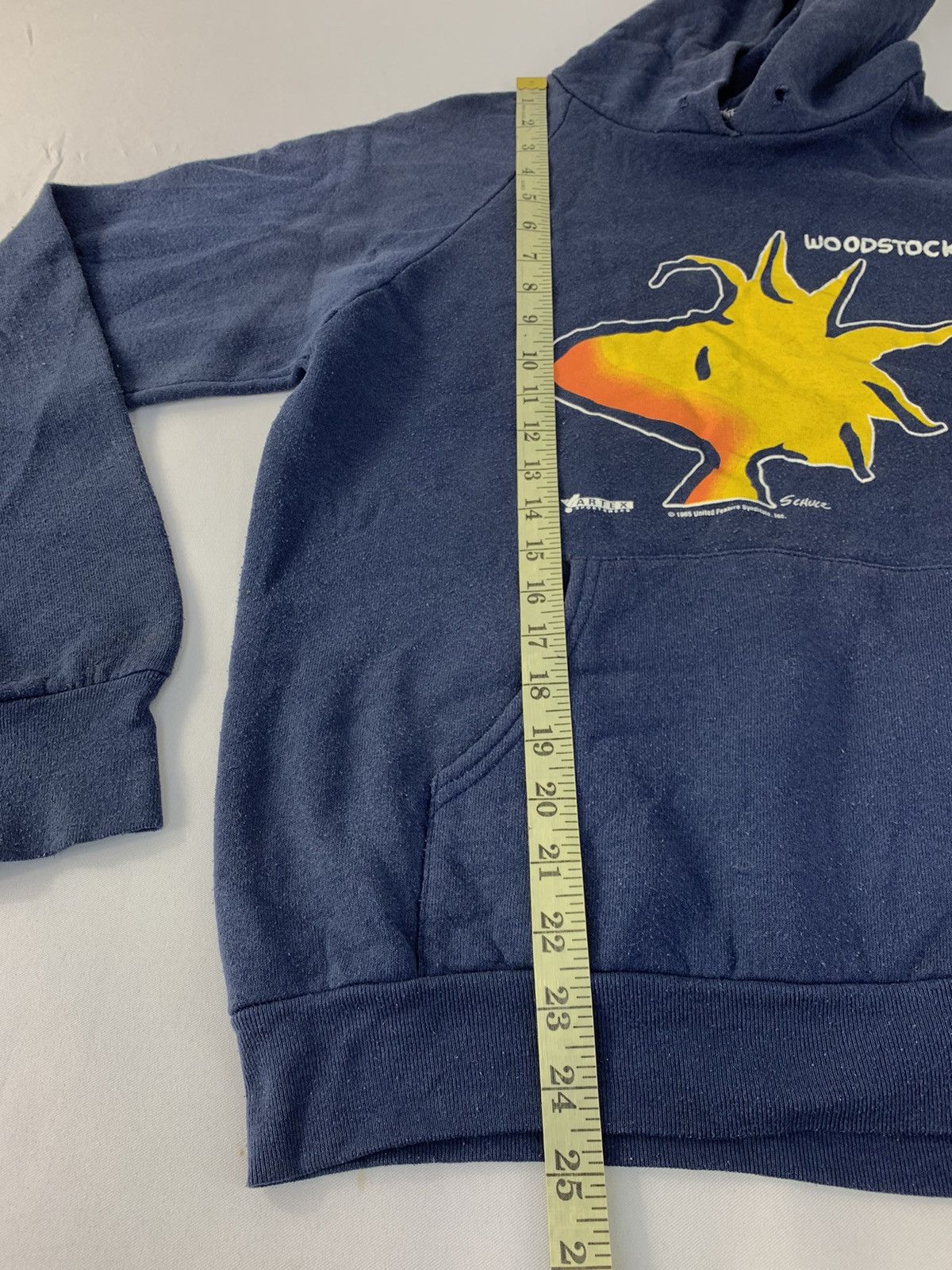 Fruit Of The Loom USA 90s Snoopy Peanuts Woodstock Pull Over Hoodies Size US M / EU 48-50 / 2 - 10 Thumbnail