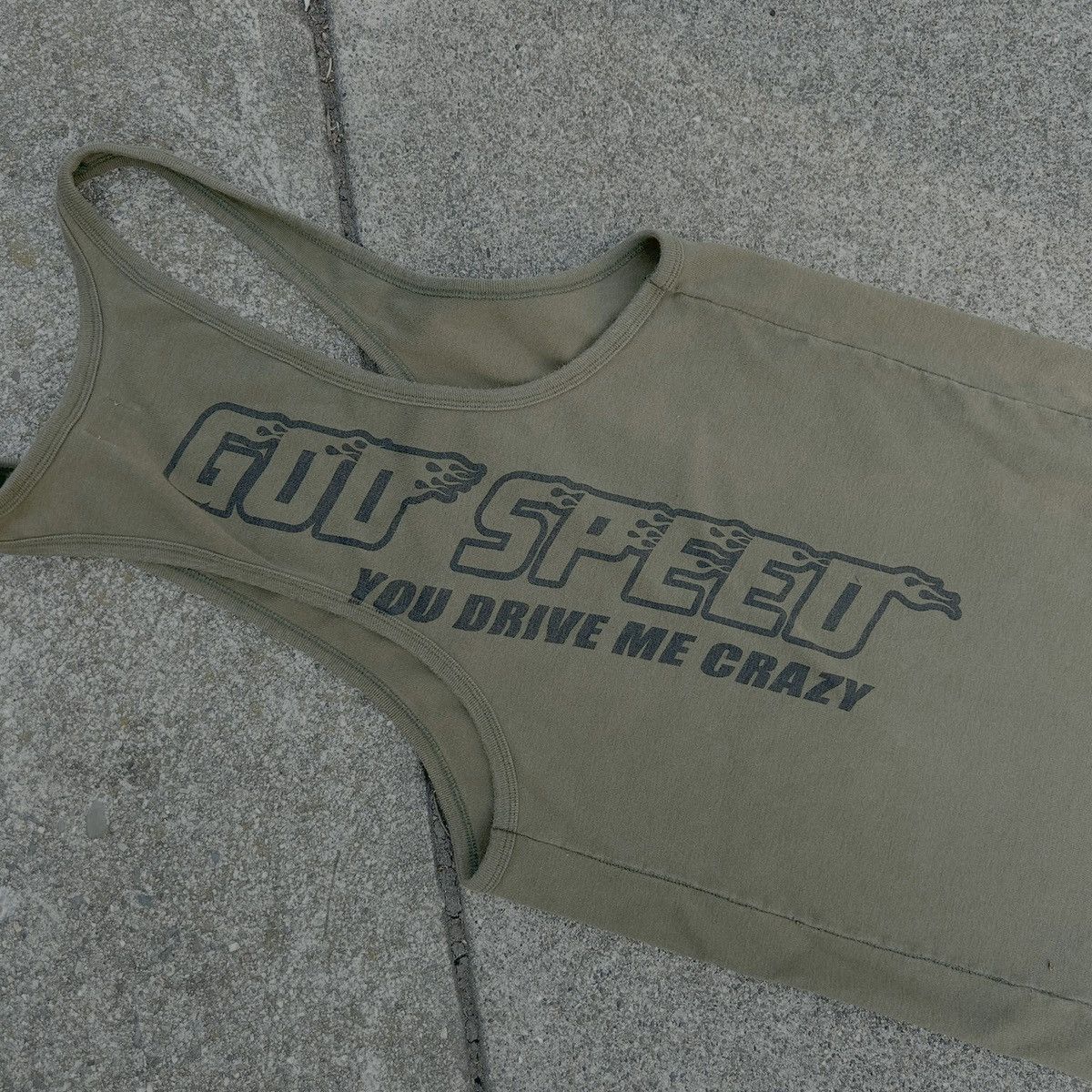 Le Grande Bleu (L.G.B.) LGB Le Grande Bleu “God Speed” Tank Top