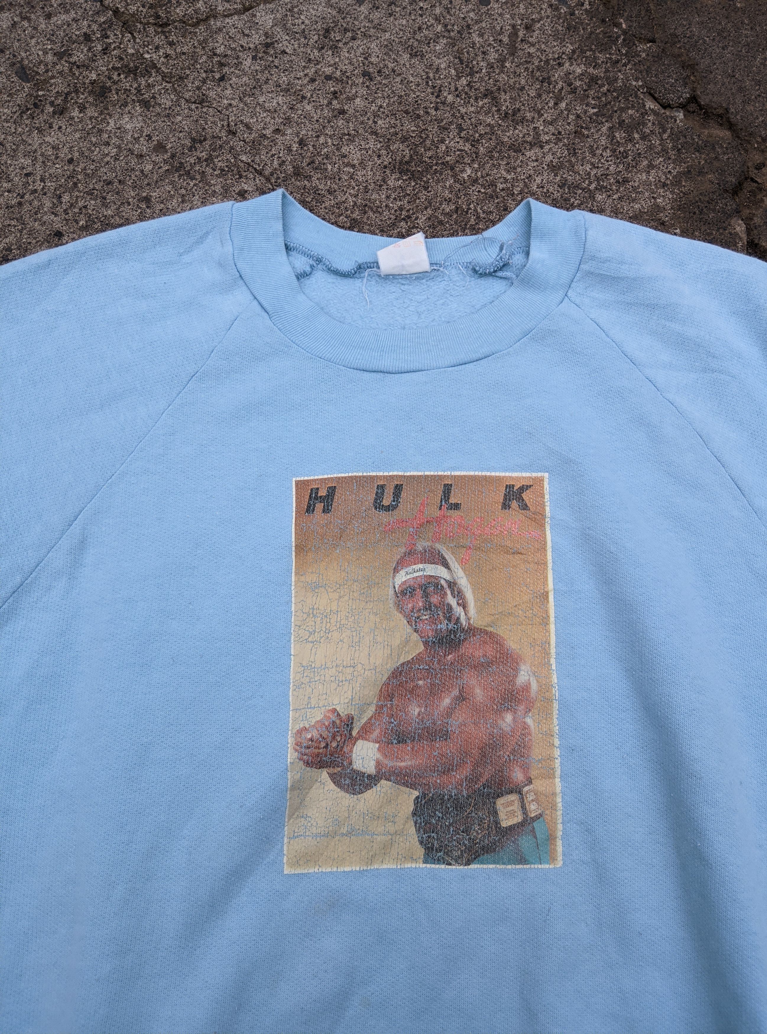 Vintage × WWF Vintage 80s Hulk hogan wrestling wwf t shirt Size US M / EU 48-50 / 2 - 2 Thumbnail